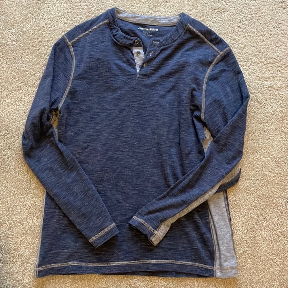 Johnston & Murphy Henley top